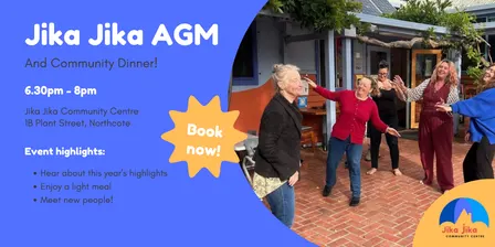 2026 Jika Jika Community Centre AGM and dinner