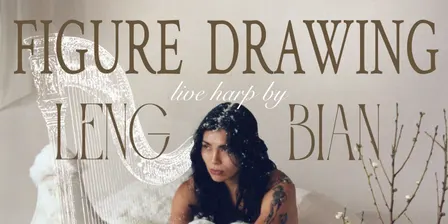 Figure Drawing with Harpist Leng Bian