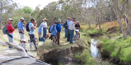Landscape Rehydration Field Day - Sandhills, NSW