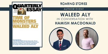 Waleed Aly in conversation with Hamish Macdonald (SOLD OUT)