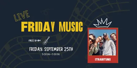 Live Friday Music - Straightlines