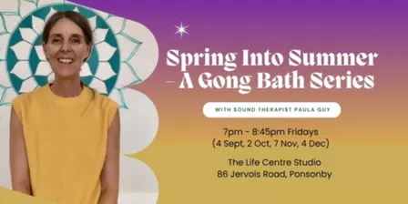 Spring Into Summer - A Gong Bath Series