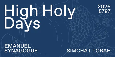Simchat Torah - HHD 2026/5787 at Emanuel Synagogue