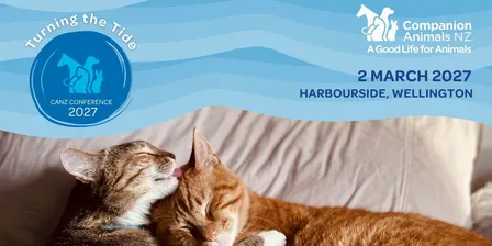 Companion Animals NZ 'Turning the Tide' Conference 2027