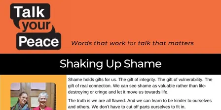 Shaking Up Shame - Talk Your Peace NVC Workshop