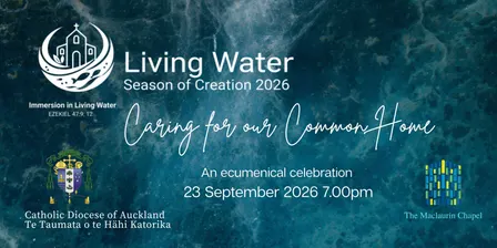Season of Creation 2026 I Living Waters: Caring for our common home