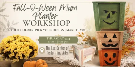Fall-O-Ween Mum Planter Workshop