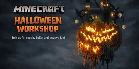 Halloween Minecraft Pop up