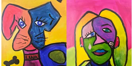 Paint and sip your cuppa - Picasso Style