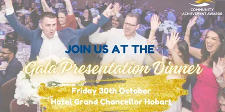 2026 Tasmanian Community Achievement Awards - Gala Presentation Dinner