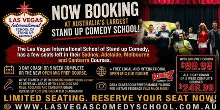 Las Vegas International School of Stand up Comedy Sydney CBD