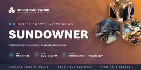 D32 Business Networking Sundowner - Perth - Thu 17 Sep