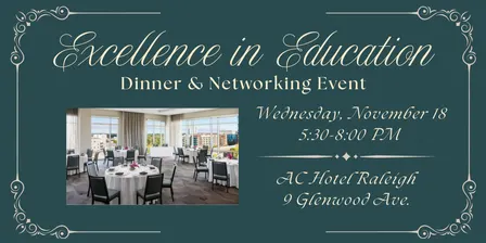 Excellence in Education Dinner
