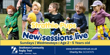 Strathie pups Wednesday sessions- 7th October - 11th November