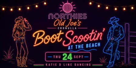 Boot Scootin' at the Beach