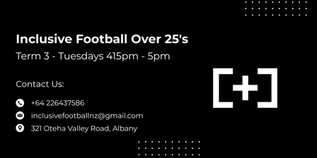 Inclusive Football Term 3 - Over 25's