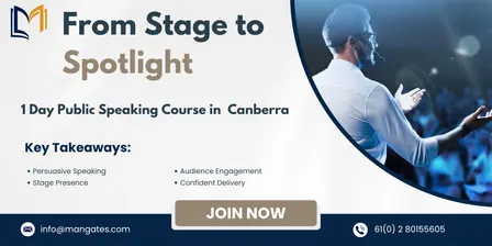 From Stage to Spotlight: 1 Day Public Speaking Course | Canberra