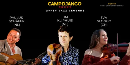 Camp Django Presents: Gypsy Jazz Legends Live (Berkeley)