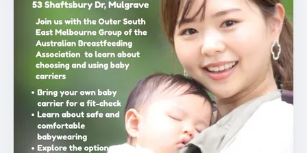 Mulgrave with Outer South East Group Australian Breastfeeding Association