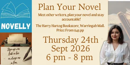 Planning Your Novel Creative Writing Workshop by Irveen Kaur