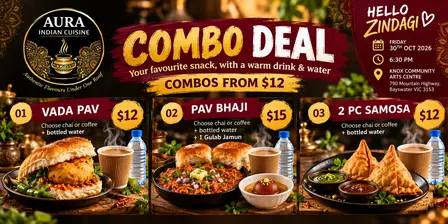 Aura Indian Cuisine – Food Pre-Orders | Hello Zindagi