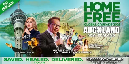 HOME FREE GLOBAL CRUSADE - Saved. Healed. Delivered. Tour