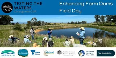 Testing The Waters Enhancing Farm Dams Field Day