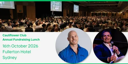 The Cauliflower Club of Australia Annual Fundraising Lunch 2026