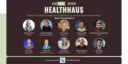 HealthHaus Sydney · Nov 2026: Where Australia's Healthcare, HealthTech & Human Performance Meet