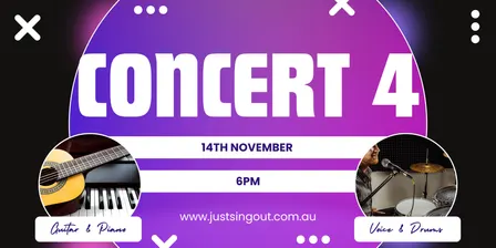 CONCERT 4 - 6pm Just Sing Out