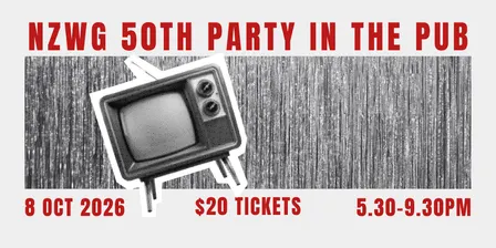 NZWG 50th Party in the Pub