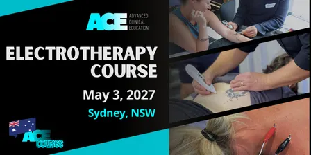 Electrotherapy Course SYDNEY NSW (3 MAY 2027)