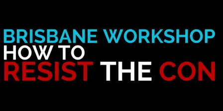 PMPG Workshop: How to resist the Con - Brisbane -26