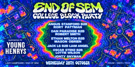 End Of Sem College Block Party