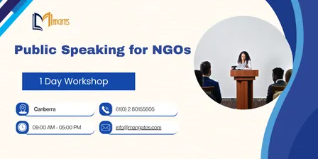 Public Speaking for NGOs: 1 Day Training in Canberra