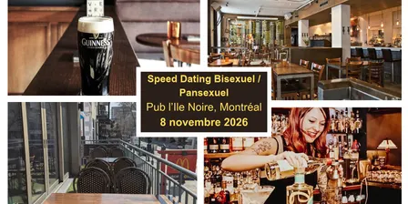 Speed Dating Montreal Bisexual / Pansexual, 8 novembre 2026