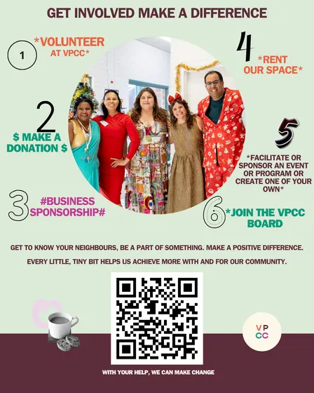 VPCC DONATIONS: Donate to your local Community Centre