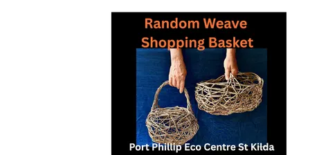 Random Weave Shopping Basket St Kilda Vic
