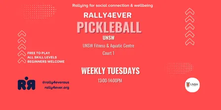 RALLY4EVER Pickleball at UNSW