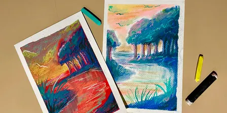 Discover Drawing: Pastels, light and nature with Jess