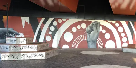 Weaving UNDER the OVERpass