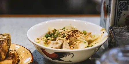Traditional Wonton Soup at Home with Qing