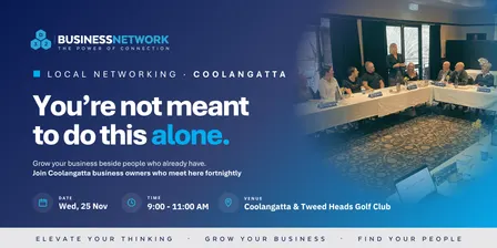 D32 Business Networking -Coolangatta/Tweed Heads - Wed 25 Nov