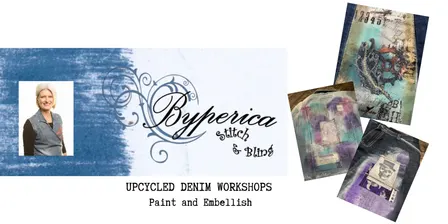 Paint and Embellish Denim Clothing Class Sept 2026