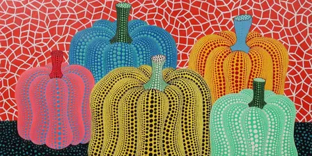 Paint Your Own Kusama Pumpkin