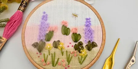 Ribbon Work Embroidery