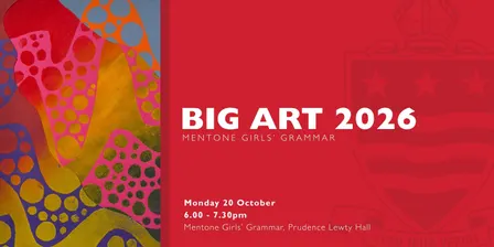 Mentone Girls' Grammar - BIG ART - 2026