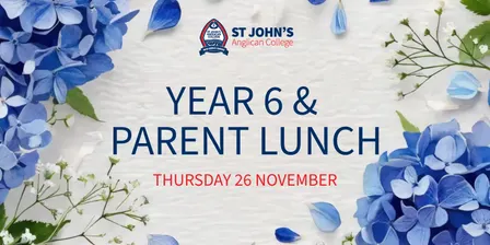 2026 Year 6 & Parent Lunch