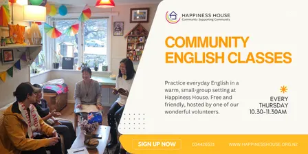 Community English Classes at Happiness House