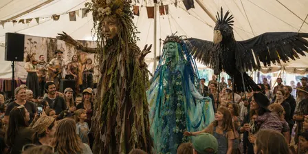 GIANT PUPPET MAKING